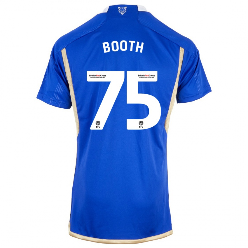 Damen Zach Booth #75 Königsblau Heimtrikot Trikot 2023/24 T-Shirt