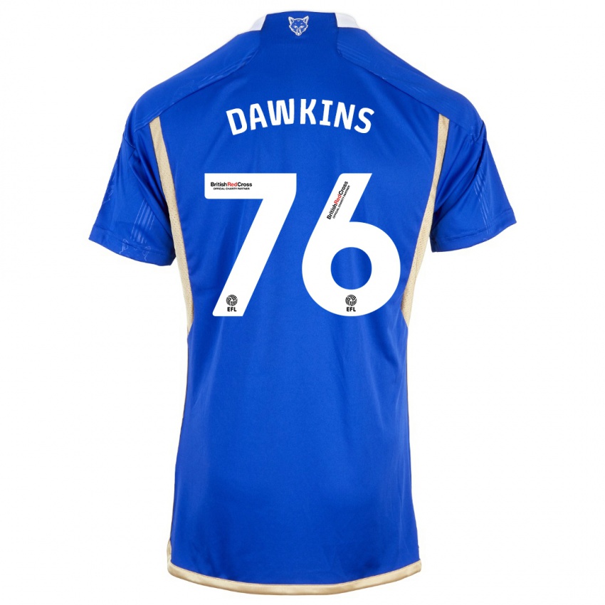 Damen Kartell Dawkins #76 Königsblau Heimtrikot Trikot 2023/24 T-Shirt