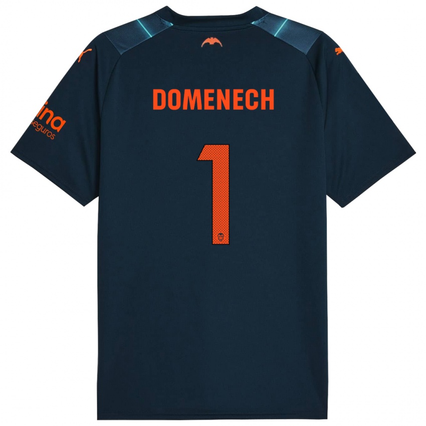 Damen Jaume Domenech #1 Marineblau Auswärtstrikot Trikot 2023/24 T-Shirt