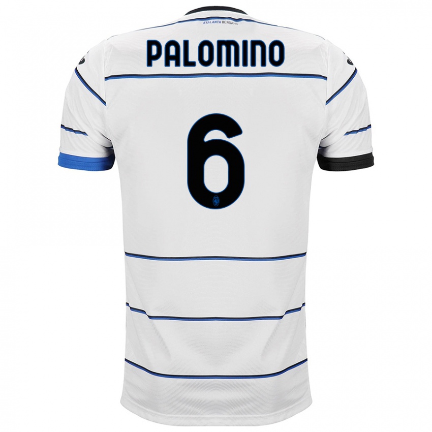 Damen Jose Luis Palomino #6 Weiß Auswärtstrikot Trikot 2023/24 T-Shirt