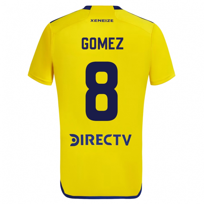 Damen Camila Gomez Ares #8 Gelb Auswärtstrikot Trikot 2023/24 T-Shirt