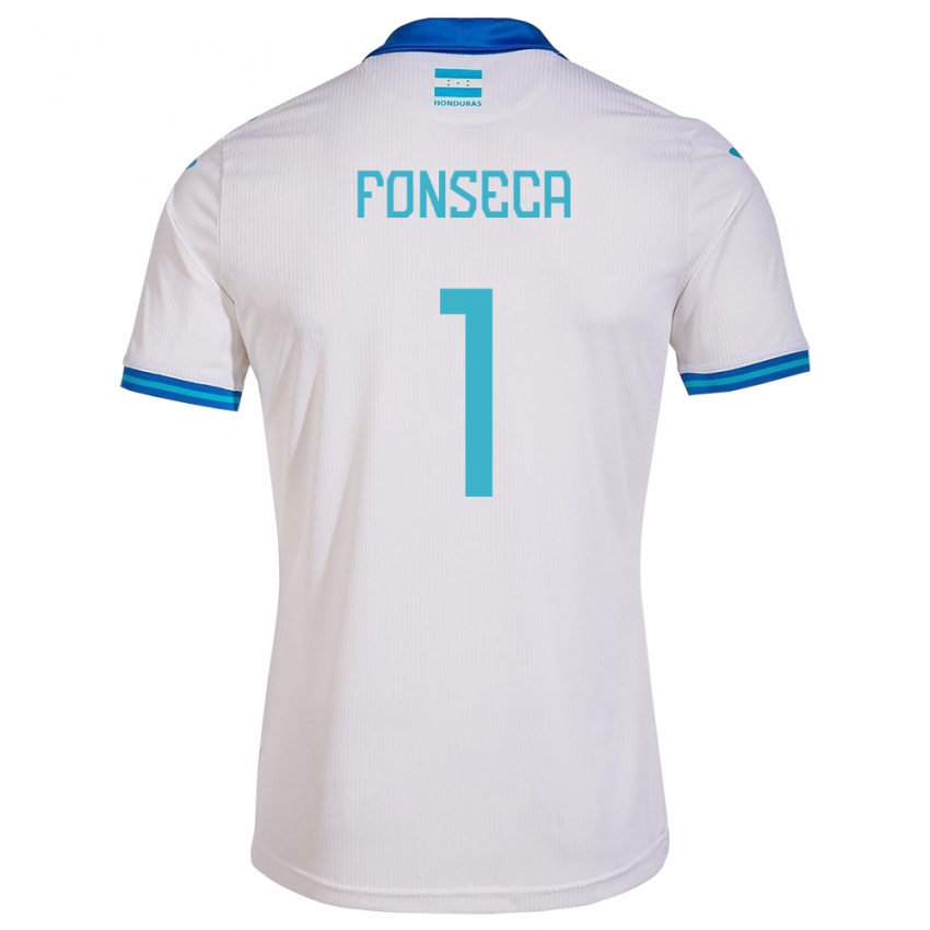 Herren Honduras Harold Fonseca #1 Weiß Heimtrikot Trikot 24-26 T-Shirt