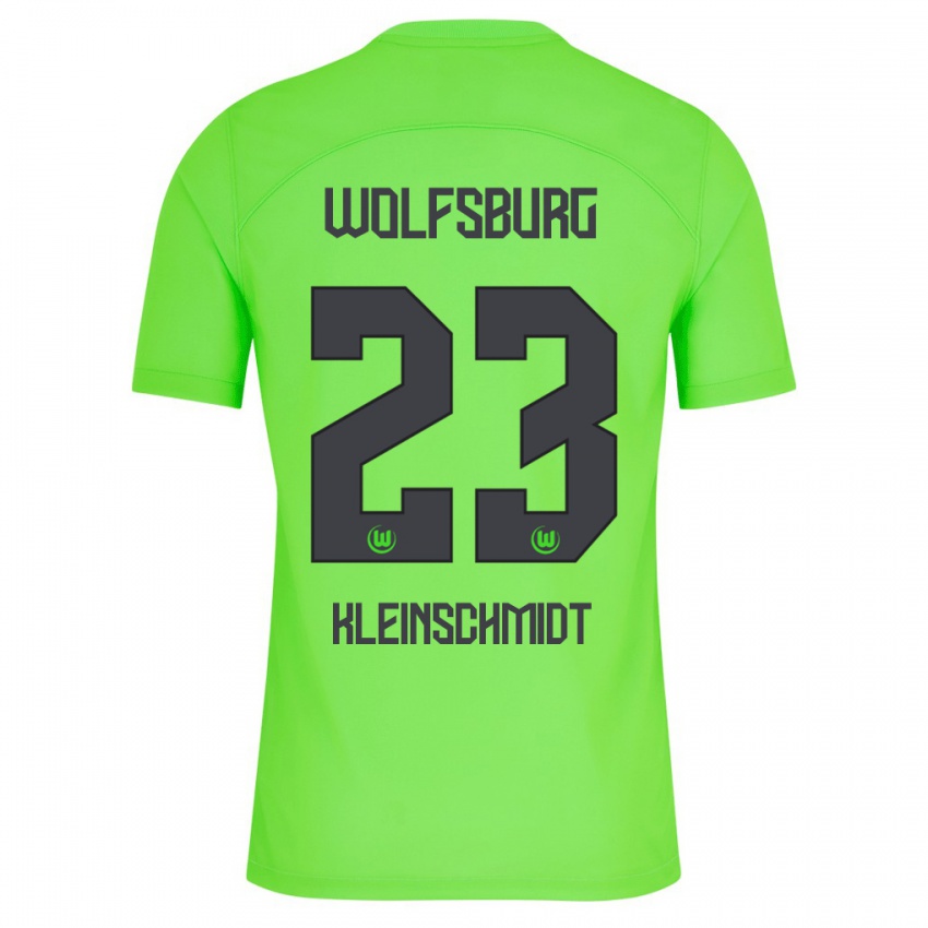 Kinder Max Kleinschmidt #23 Grün Heimtrikot Trikot 2023/24 T-Shirt