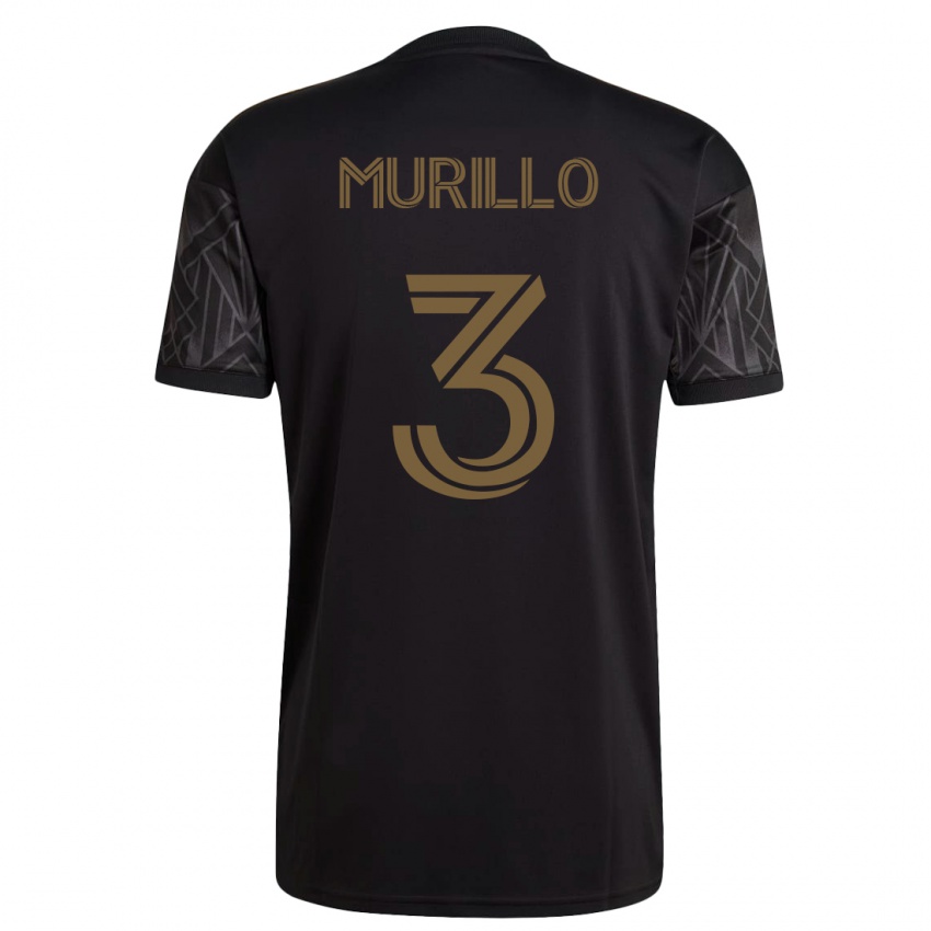 Kinder Jesús Murillo #3 Schwarz Heimtrikot Trikot 2023/24 T-Shirt