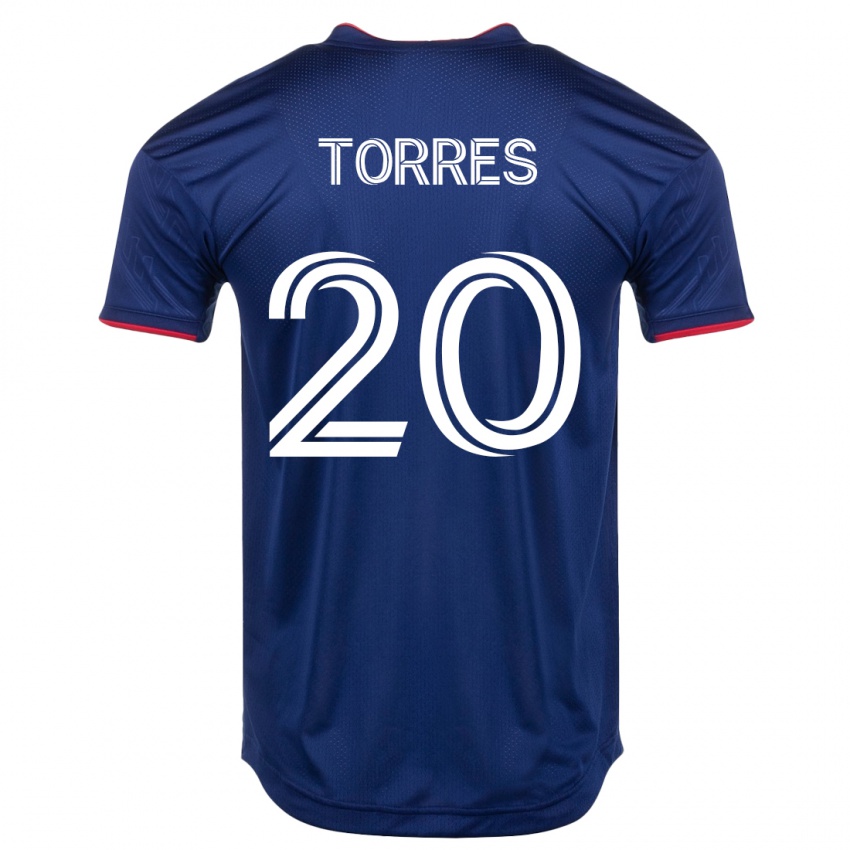 Kinder Jairo Torres #20 Marine Heimtrikot Trikot 2023/24 T-Shirt