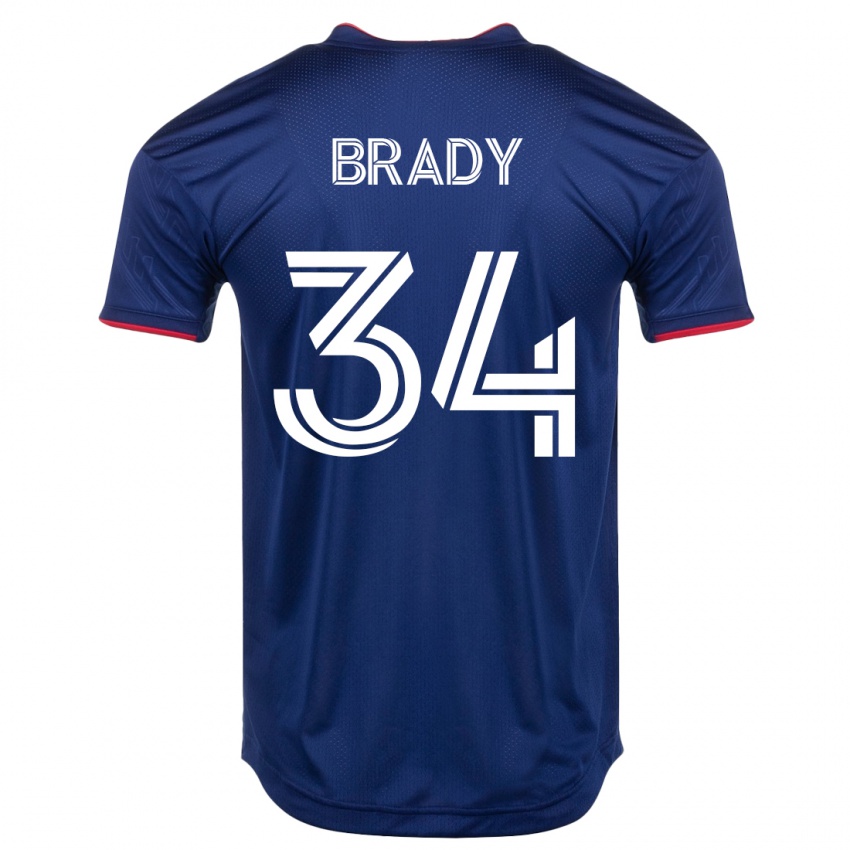 Kinder Chris Brady #34 Marine Heimtrikot Trikot 2023/24 T-Shirt
