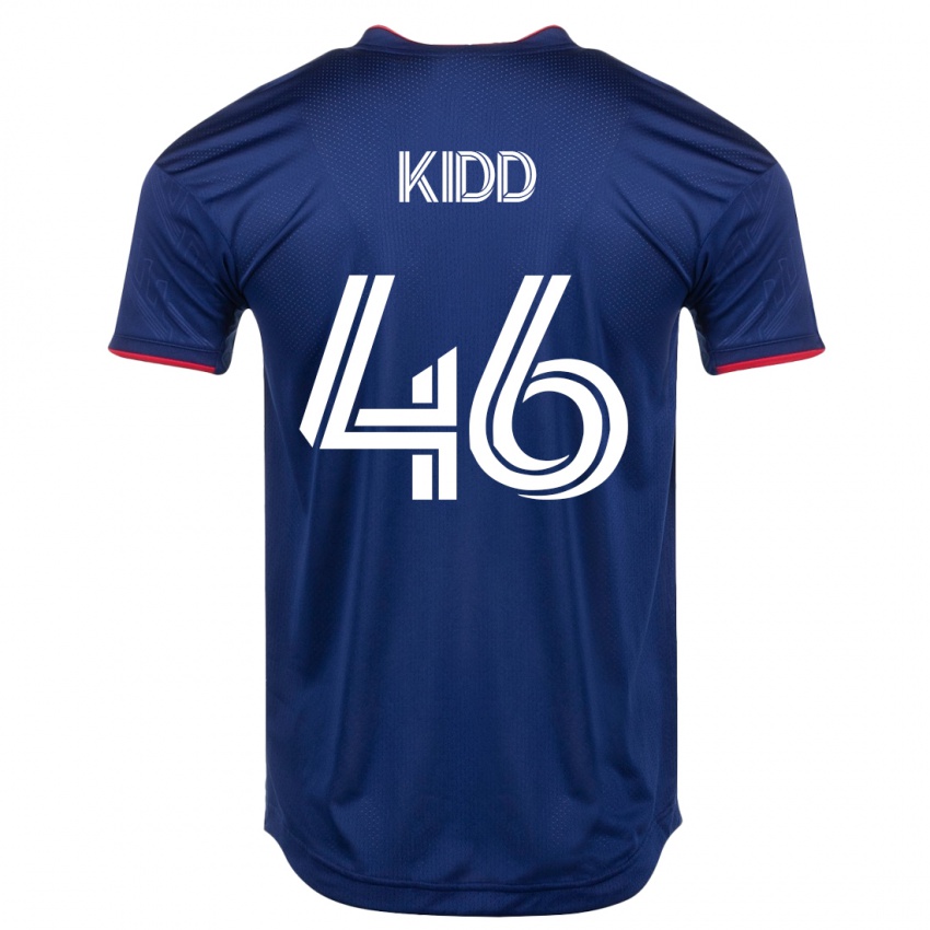 Kinder Matteo Kidd #46 Marine Heimtrikot Trikot 2023/24 T-Shirt