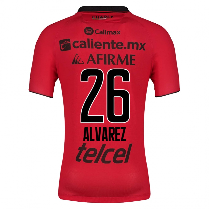Kinder Efraín Álvarez #26 Rot Heimtrikot Trikot 2023/24 T-Shirt