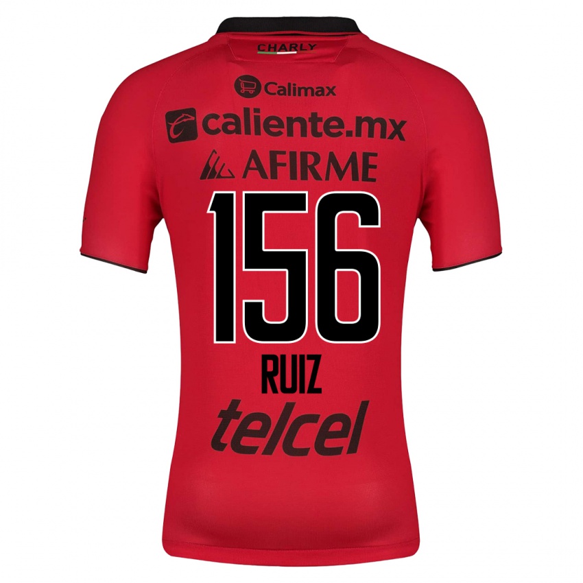 Kinder Emilio Ruiz #156 Rot Heimtrikot Trikot 2023/24 T-Shirt