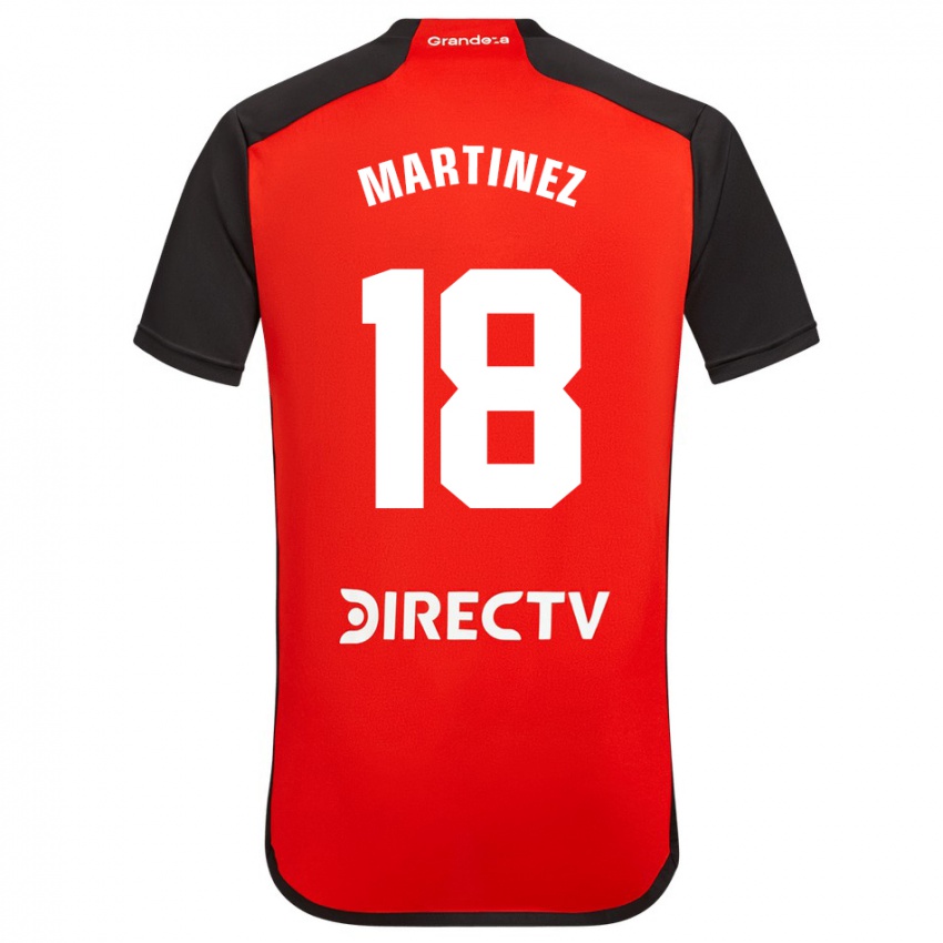 Kinder Pity Martínez #18 Rot Auswärtstrikot Trikot 2023/24 T-Shirt