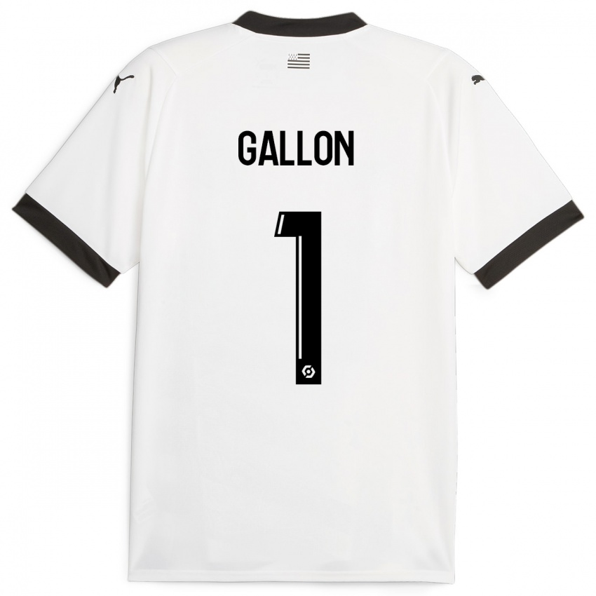 Kinder Gauthier Gallon #1 Weiß Auswärtstrikot Trikot 2023/24 T-Shirt