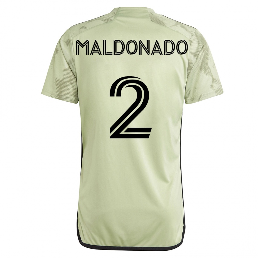 Kinder Denil Maldonado #2 Grün Auswärtstrikot Trikot 2023/24 T-Shirt