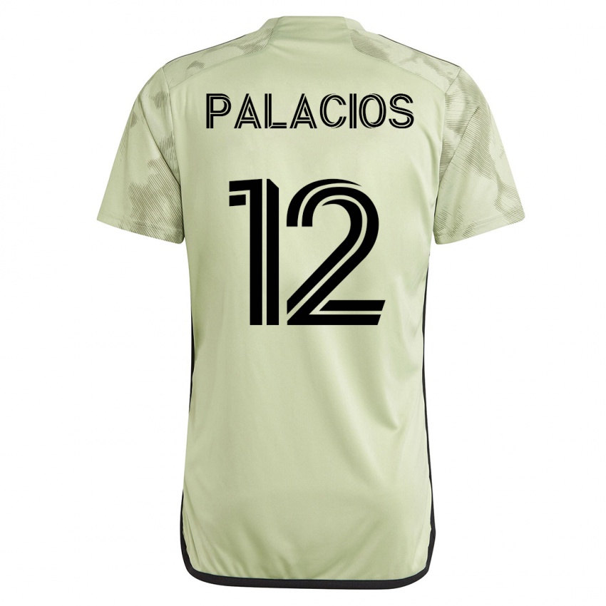 Kinder Diego Palacios #12 Grün Auswärtstrikot Trikot 2023/24 T-Shirt