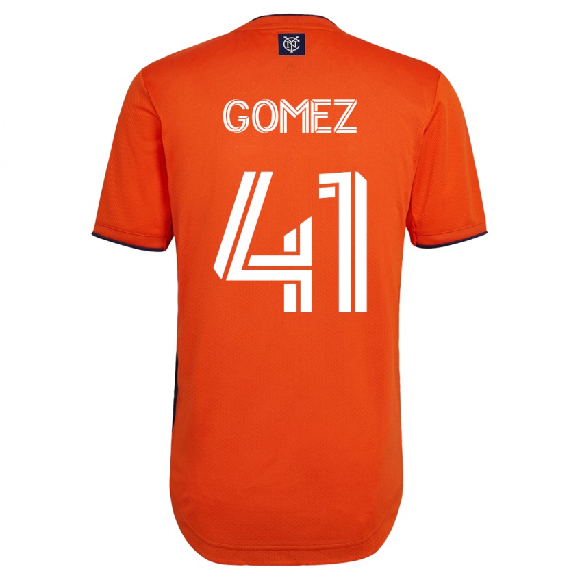 Kinder Julián Gómez #41 Schwarz Auswärtstrikot Trikot 2023/24 T-Shirt