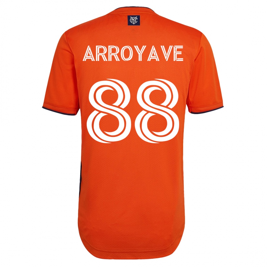 Kinder Jacob Arroyave #88 Schwarz Auswärtstrikot Trikot 2023/24 T-Shirt