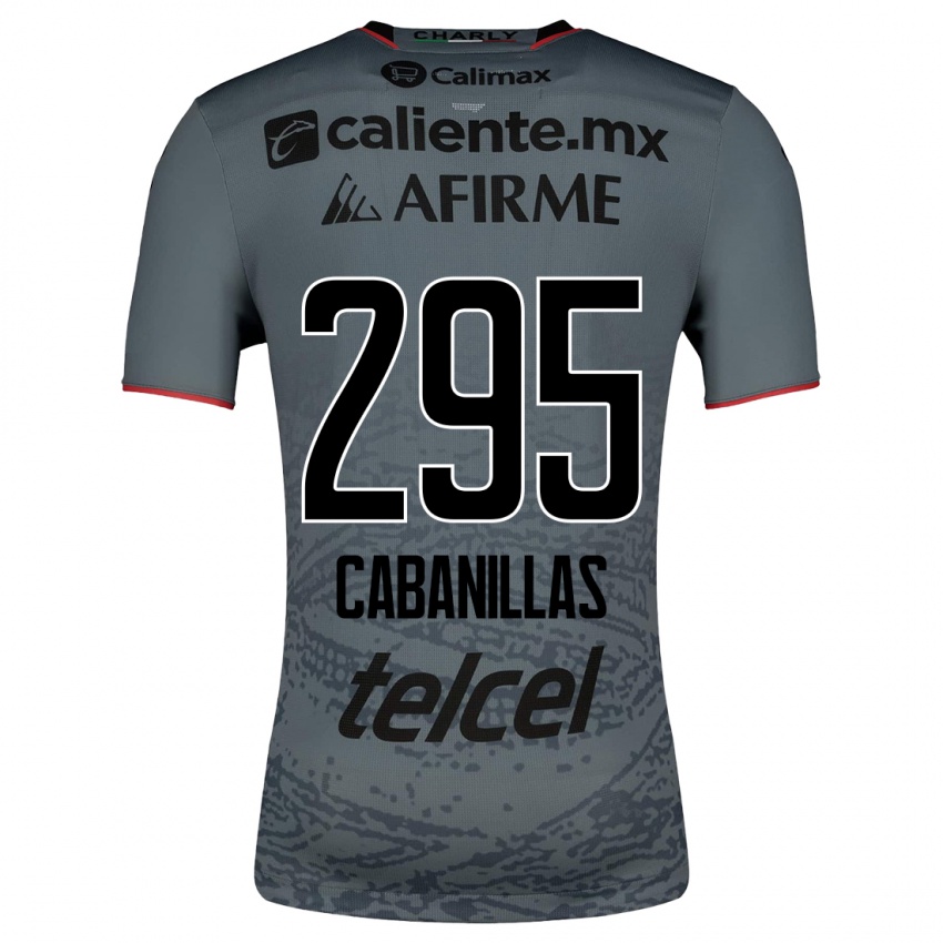 Kinder Osvaldo Cabanillas #295 Grau Auswärtstrikot Trikot 2023/24 T-Shirt