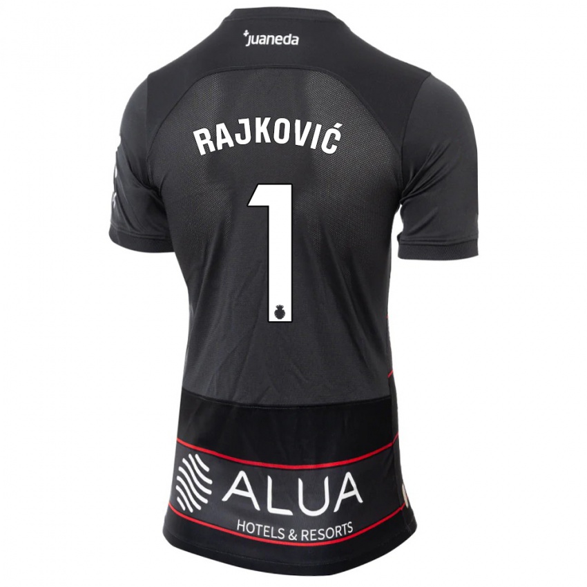 Kinder Predrag Rajkovic #1 Schwarz Auswärtstrikot Trikot 2023/24 T-Shirt