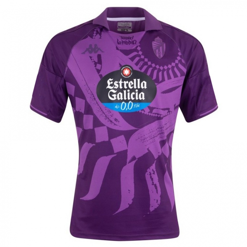 Kinder Raúl Moro #11 Violett Auswärtstrikot Trikot 2023/24 T-Shirt