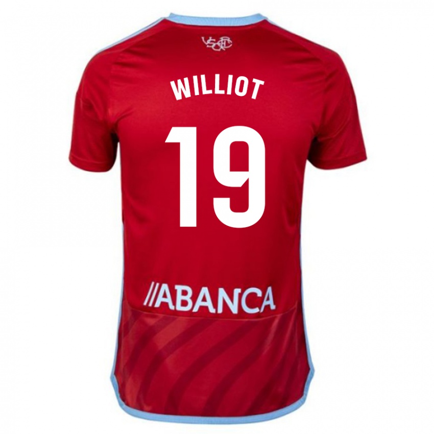 Kinder Williot Swedberg #19 Rot Auswärtstrikot Trikot 2023/24 T-Shirt