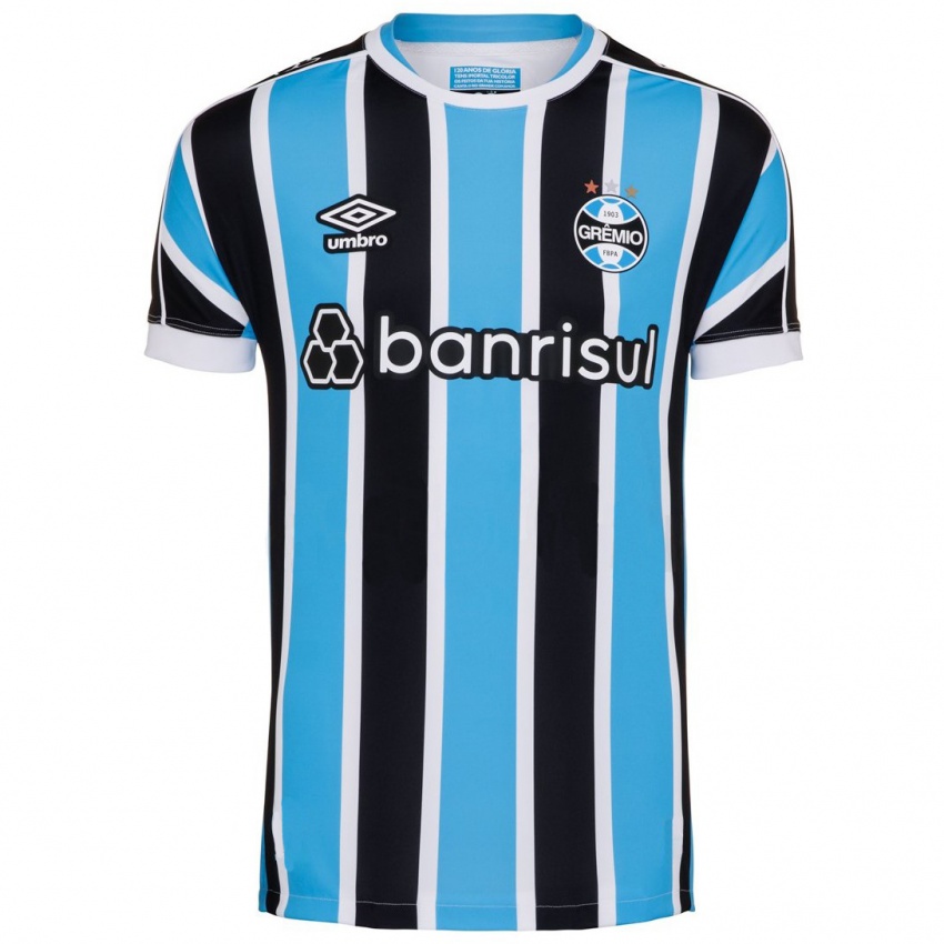 Herren Bruninho #0 Blau Heimtrikot Trikot 2023/24 T-Shirt