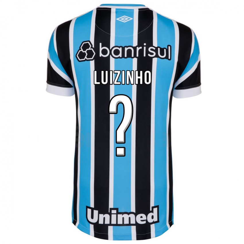 Herren Luizinho #0 Blau Heimtrikot Trikot 2023/24 T-Shirt