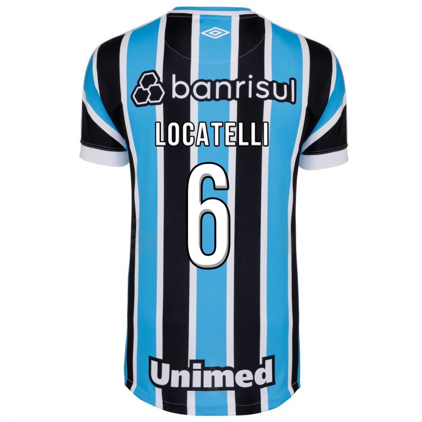 Herren Natane Locatelli #6 Blau Heimtrikot Trikot 2023/24 T-Shirt
