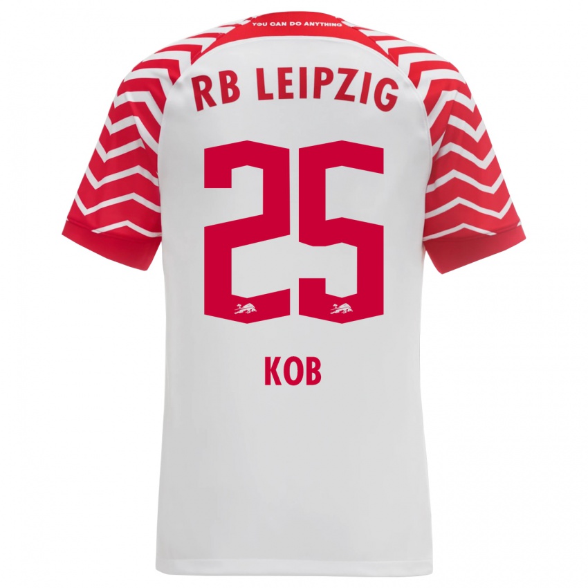 Herren Leon Koß #25 Weiß Heimtrikot Trikot 2023/24 T-Shirt