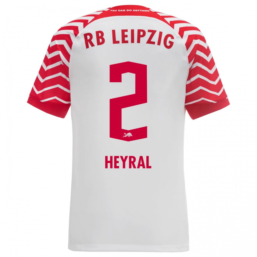 Herren Neo Heyral #2 Weiß Heimtrikot Trikot 2023/24 T-Shirt