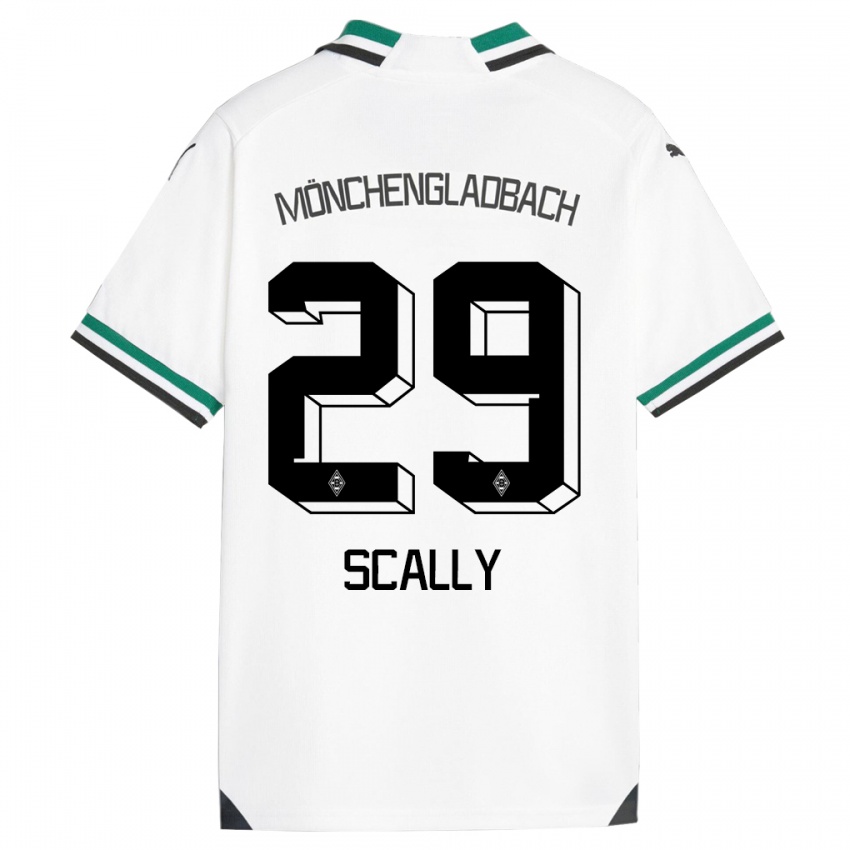 Herren Joe Scally #29 Weiß Grün Heimtrikot Trikot 2023/24 T-Shirt