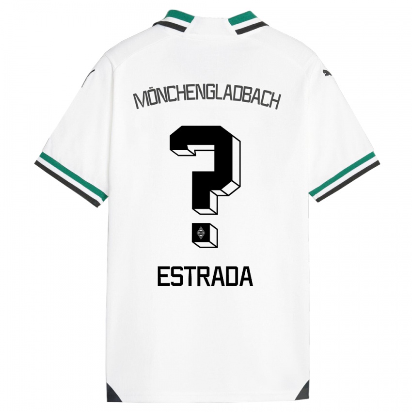 Herren Joshua Jong Estrada #0 Weiß Grün Heimtrikot Trikot 2023/24 T-Shirt