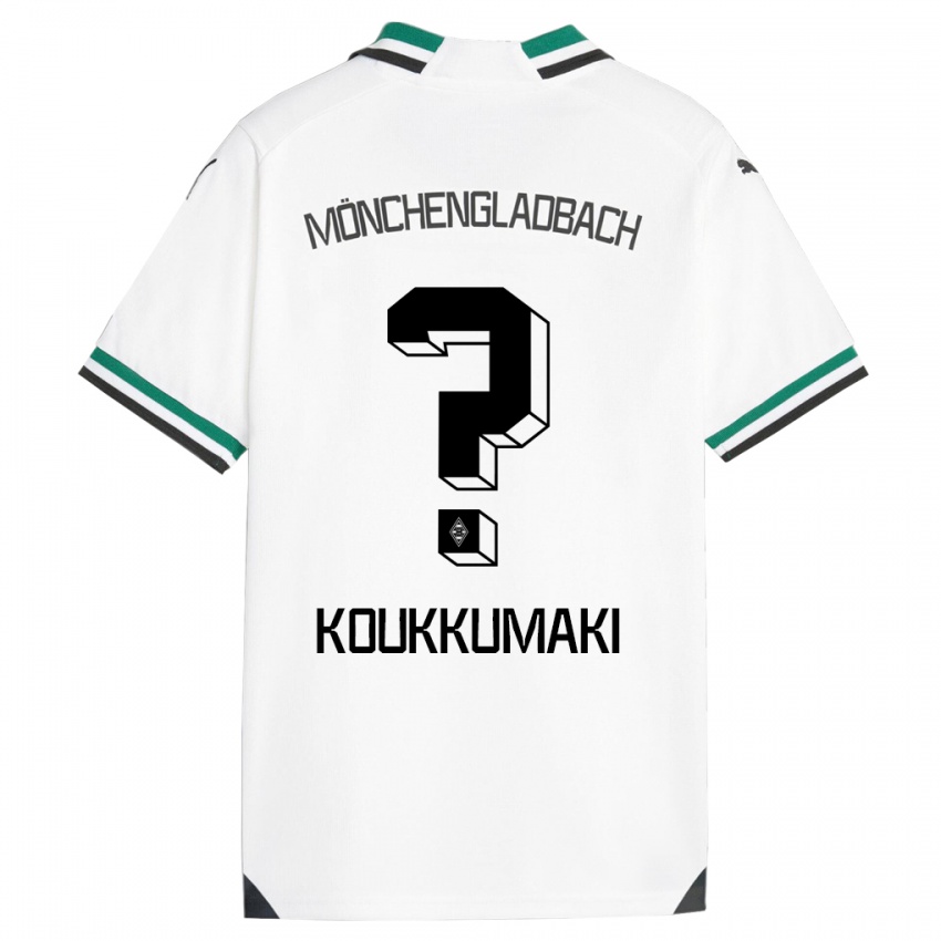 Herren Taavi Koukkumäki #0 Weiß Grün Heimtrikot Trikot 2023/24 T-Shirt