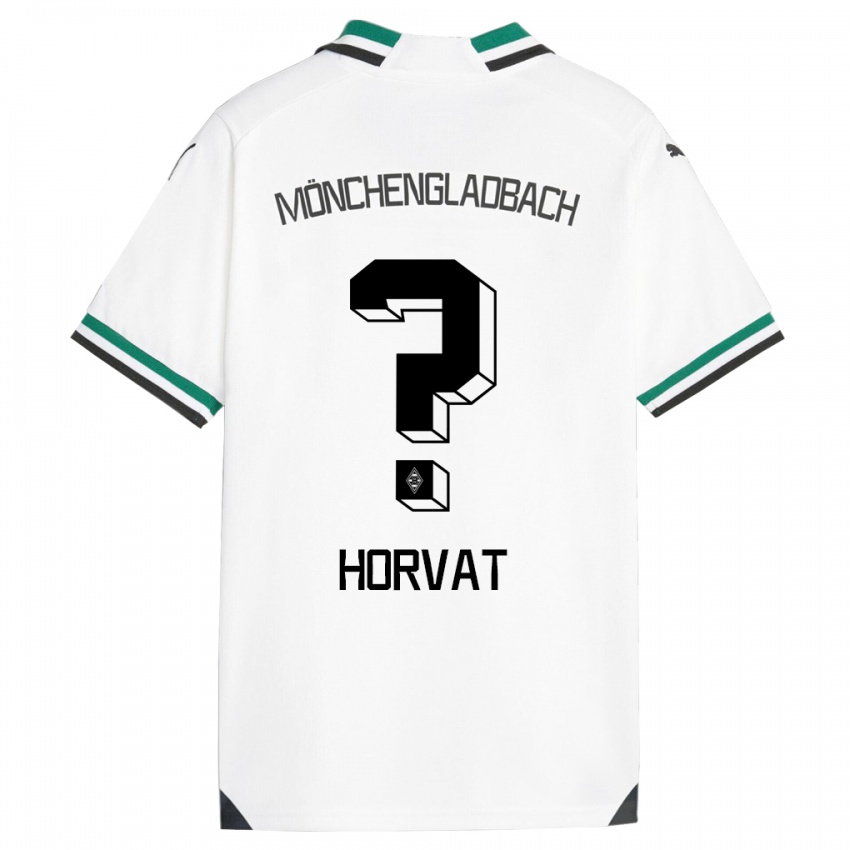 Herren Niko Horvat #0 Weiß Grün Heimtrikot Trikot 2023/24 T-Shirt