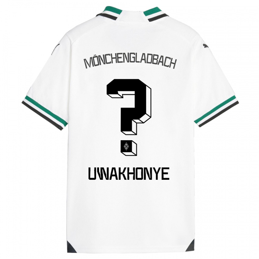 Herren Josiah Uwakhonye #0 Weiß Grün Heimtrikot Trikot 2023/24 T-Shirt