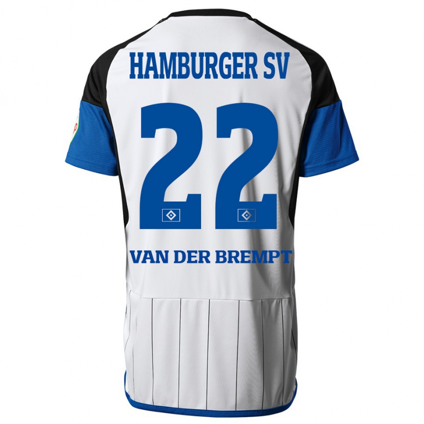 Herren Ignace Van Der Brempt #22 Weiß Heimtrikot Trikot 2023/24 T-Shirt