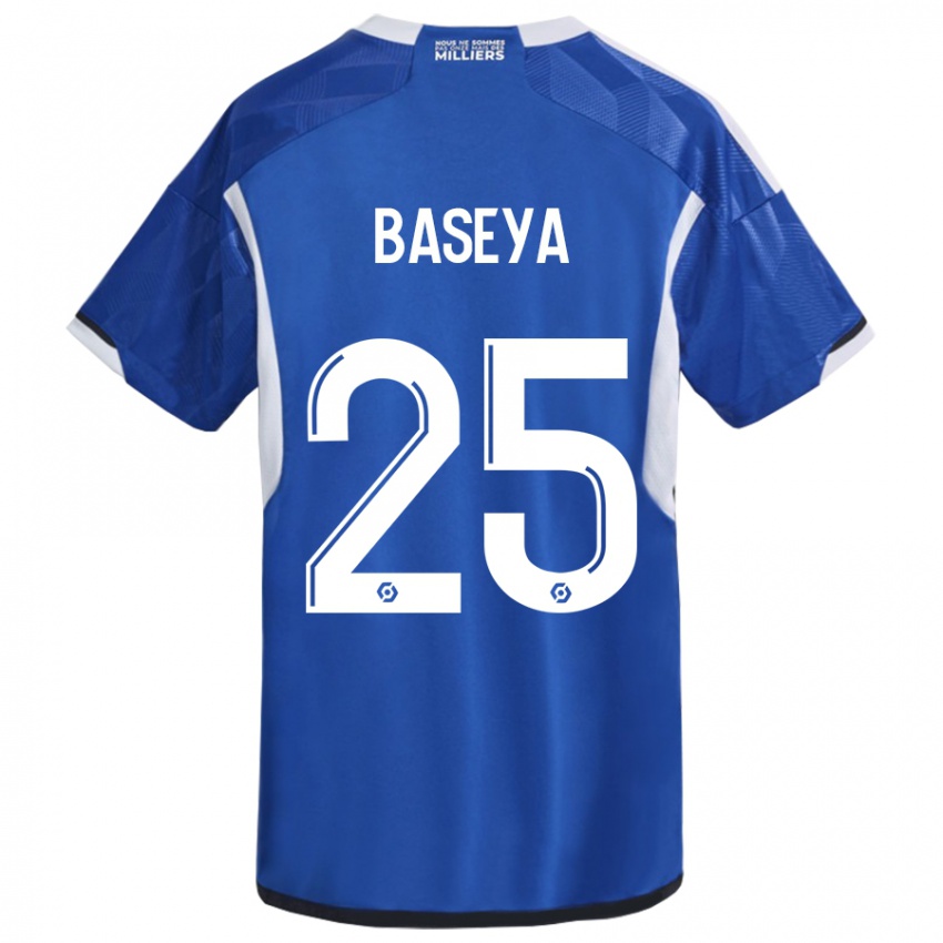 Herren Steven Baseya #25 Blau Heimtrikot Trikot 2023/24 T-Shirt