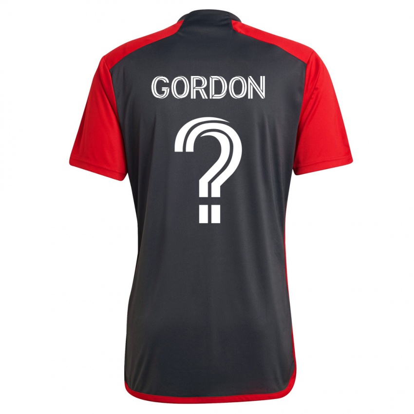 Herren Joshua Gordon #0 Grau Heimtrikot Trikot 2023/24 T-Shirt