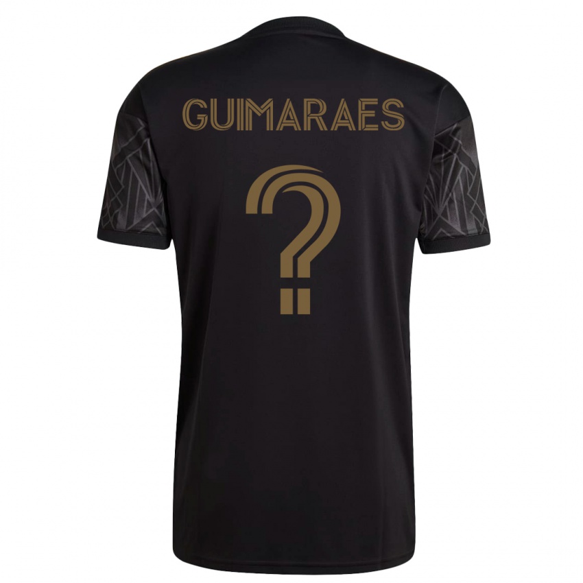 Herren Pedro Guimaraes #0 Schwarz Heimtrikot Trikot 2023/24 T-Shirt