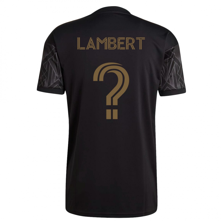 Herren Liam Lambert #0 Schwarz Heimtrikot Trikot 2023/24 T-Shirt