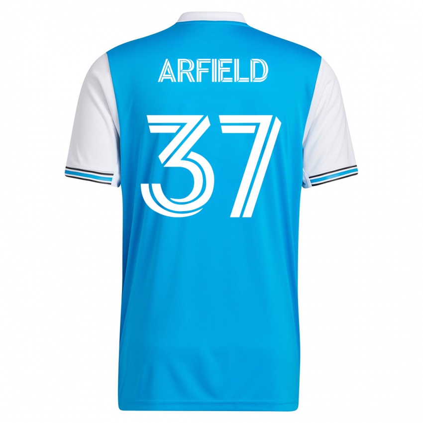 Herren Scott Arfield #37 Blau Heimtrikot Trikot 2023/24 T-Shirt