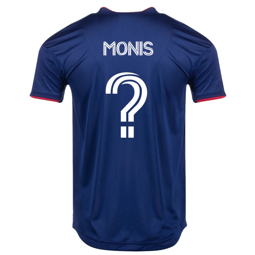 Herren Alex Monis #0 Marine Heimtrikot Trikot 2023/24 T-Shirt