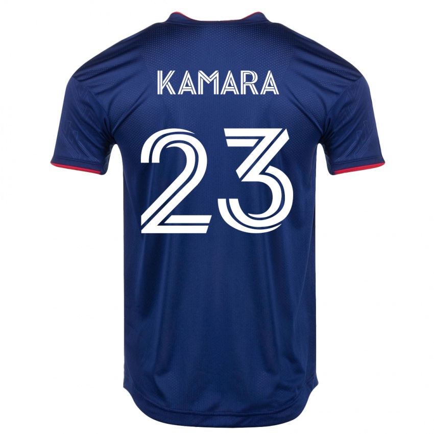 Herren Kei Kamara #23 Marine Heimtrikot Trikot 2023/24 T-Shirt