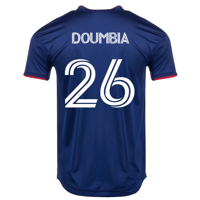 Herren Ousmane Doumbia #26 Marine Heimtrikot Trikot 2023/24 T-Shirt