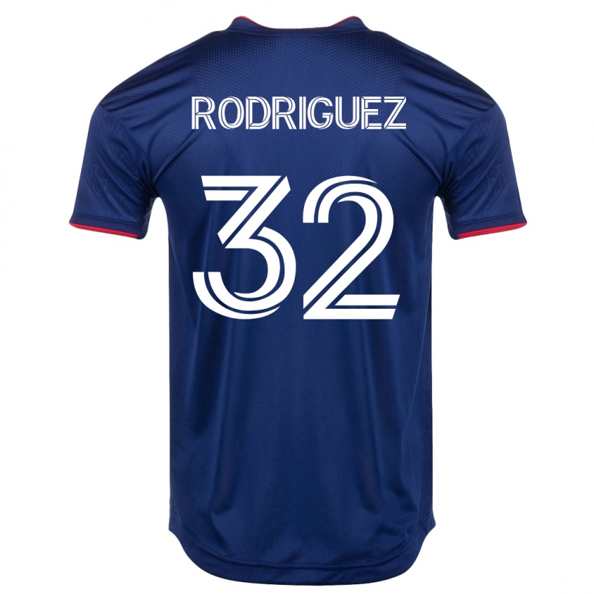 Herren Missael Rodríguez #32 Marine Heimtrikot Trikot 2023/24 T-Shirt