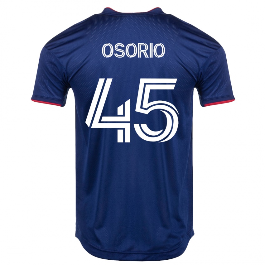 Herren Harold Osorio #45 Marine Heimtrikot Trikot 2023/24 T-Shirt