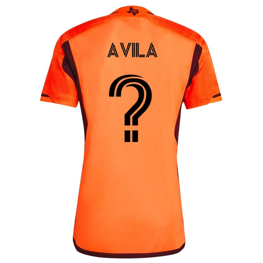 Herren Beto Avila #0 Orangefarben Heimtrikot Trikot 2023/24 T-Shirt