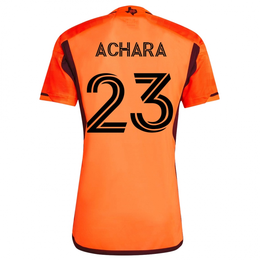 Herren Ifunanyachi Achara #23 Orangefarben Heimtrikot Trikot 2023/24 T-Shirt