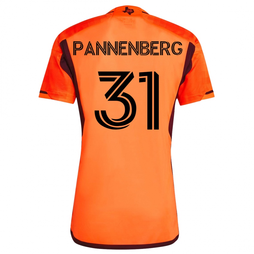 Herren Andrew Pannenberg #31 Orangefarben Heimtrikot Trikot 2023/24 T-Shirt