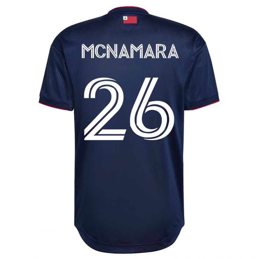 Herren Tommy Mcnamara #26 Marine Heimtrikot Trikot 2023/24 T-Shirt