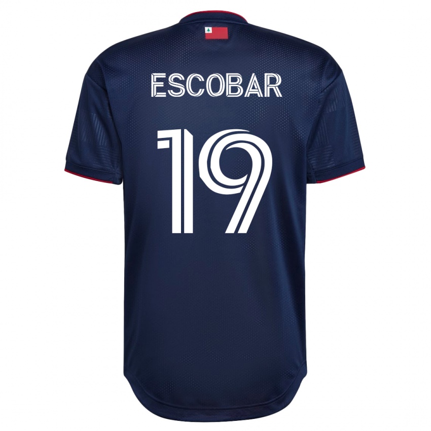 Herren Olger Escobar #19 Marine Heimtrikot Trikot 2023/24 T-Shirt