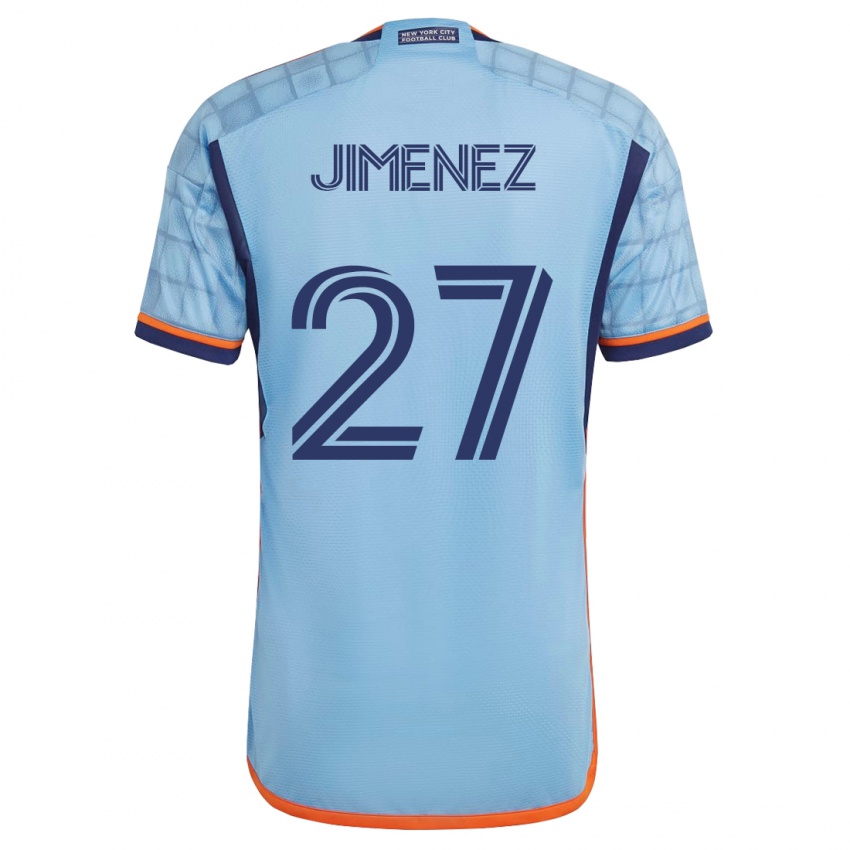 Herren Jonathan Jiménez #27 Blau Heimtrikot Trikot 2023/24 T-Shirt